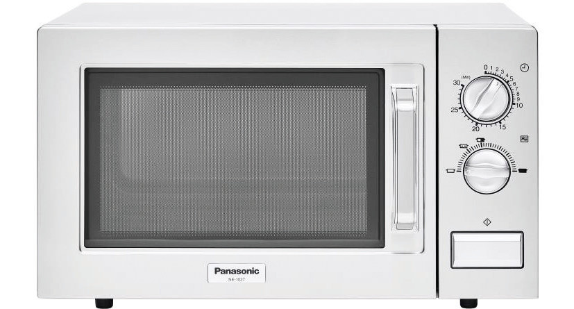 Panasonic-Mikrowelle NE-1027 1000 W 22 l mit Drehknopf 510 x 360 x 306 mm